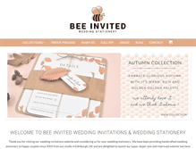 Tablet Screenshot of beeinvited.co.uk